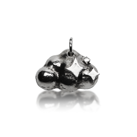 3D CLOUD PENDANT .925