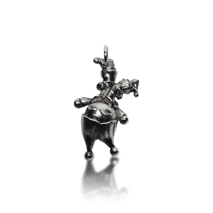 HANGING JESTER PENDANT .925