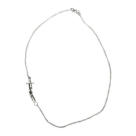 BROKEN SWORD NECKLACE .925